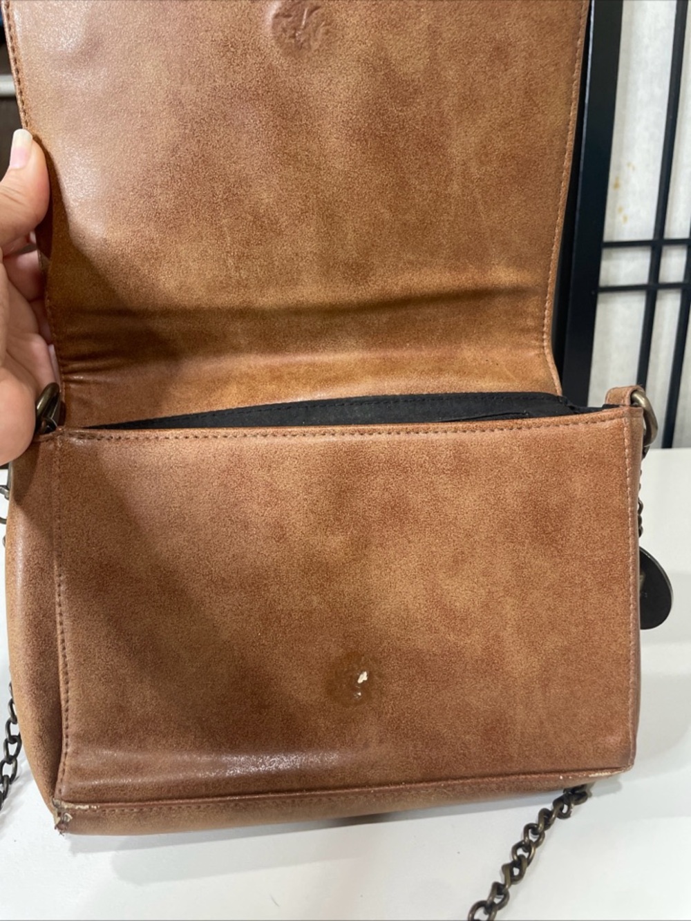 Disney Brown "Once Upon A Time" Book-Style Crossbody Bag - Picture 9 of 11